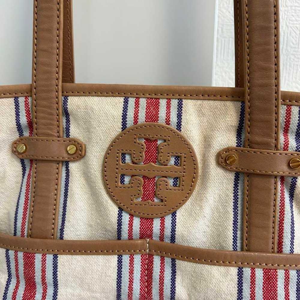 Tory Burch Tote Bag with Stripe Pattern - image 3