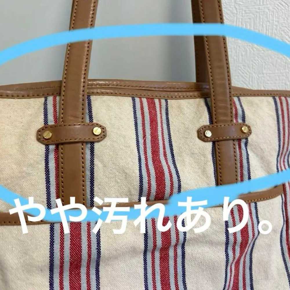 Tory Burch Tote Bag with Stripe Pattern - image 6