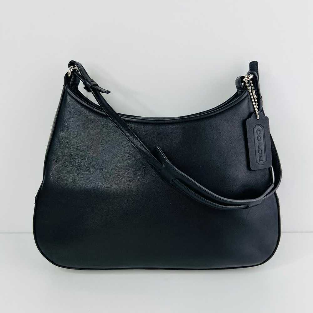 Coach Black Vintage 8319 Legacy Small Demi Hobo L… - image 1