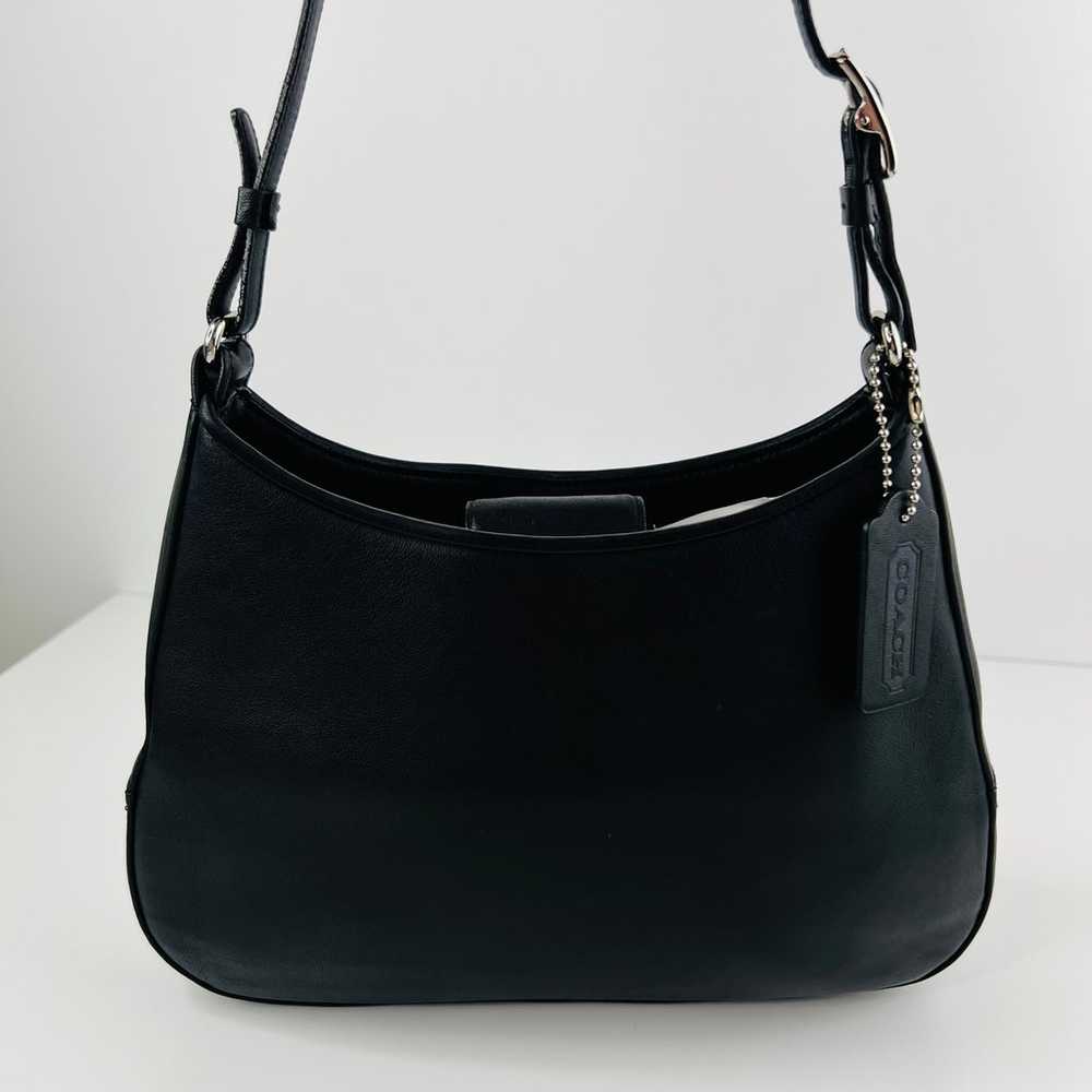 Coach Black Vintage 8319 Legacy Small Demi Hobo L… - image 3