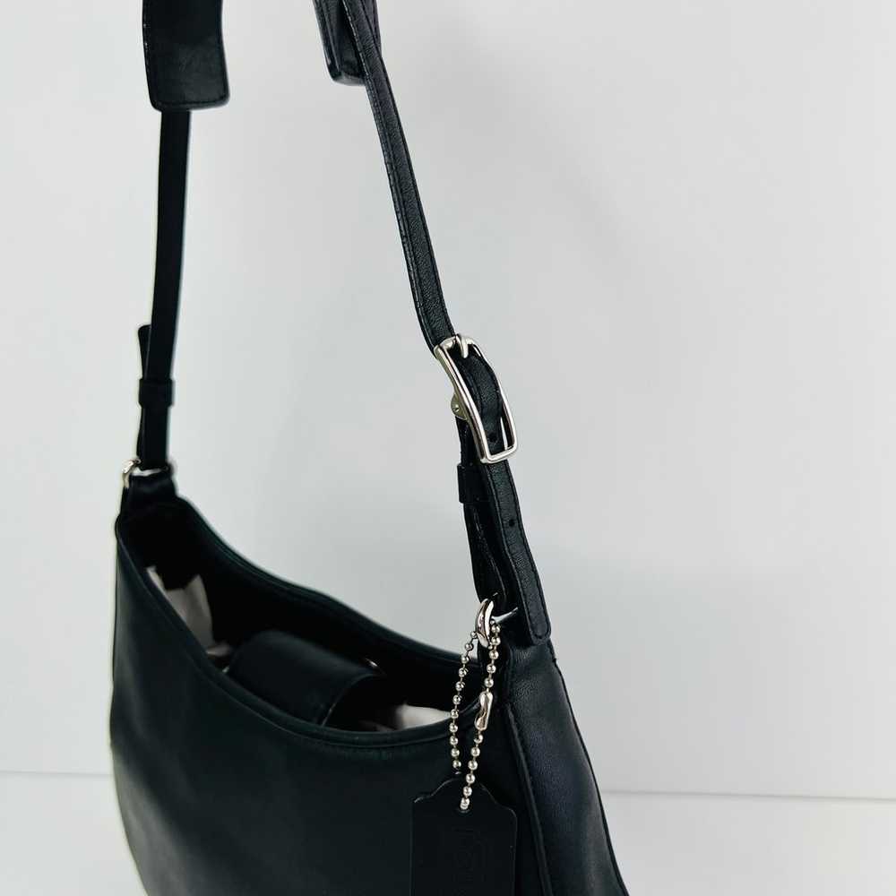 Coach Black Vintage 8319 Legacy Small Demi Hobo L… - image 5