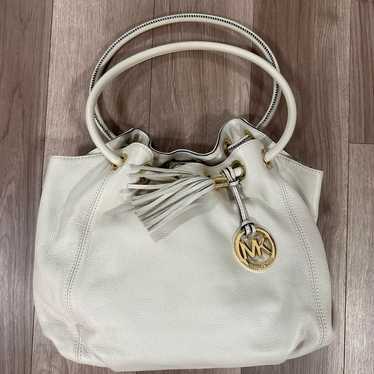 Michael Kors White Handbag - Almost New