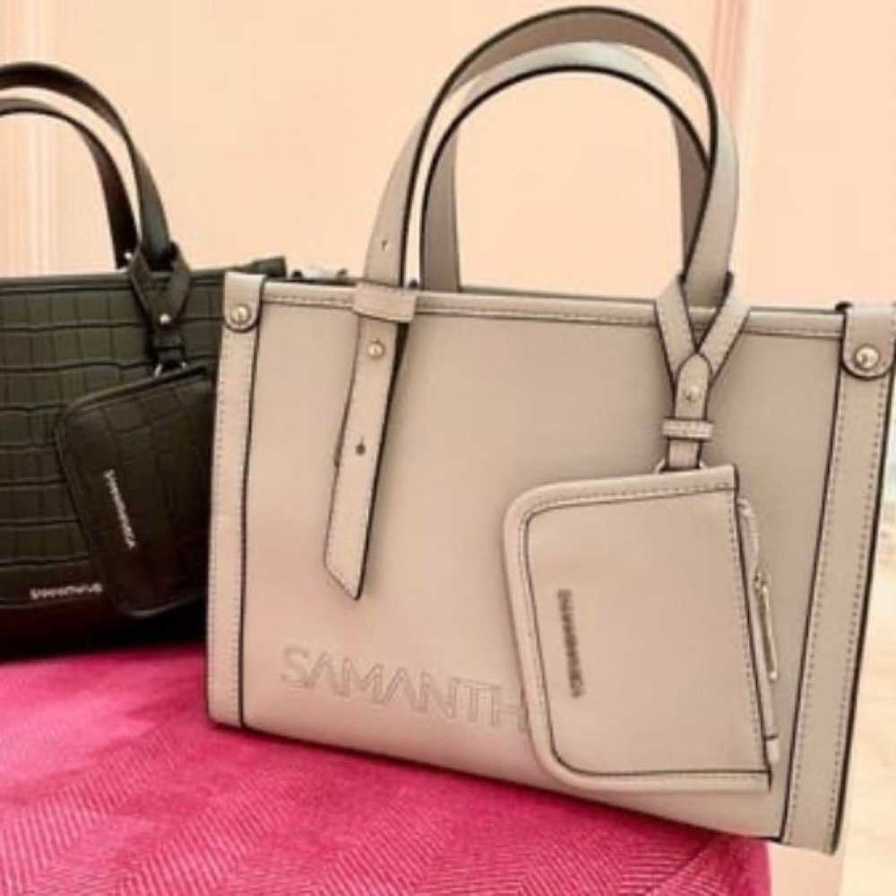 SAMANTHAVEGA Simple Horizontal Tote Gray - image 3