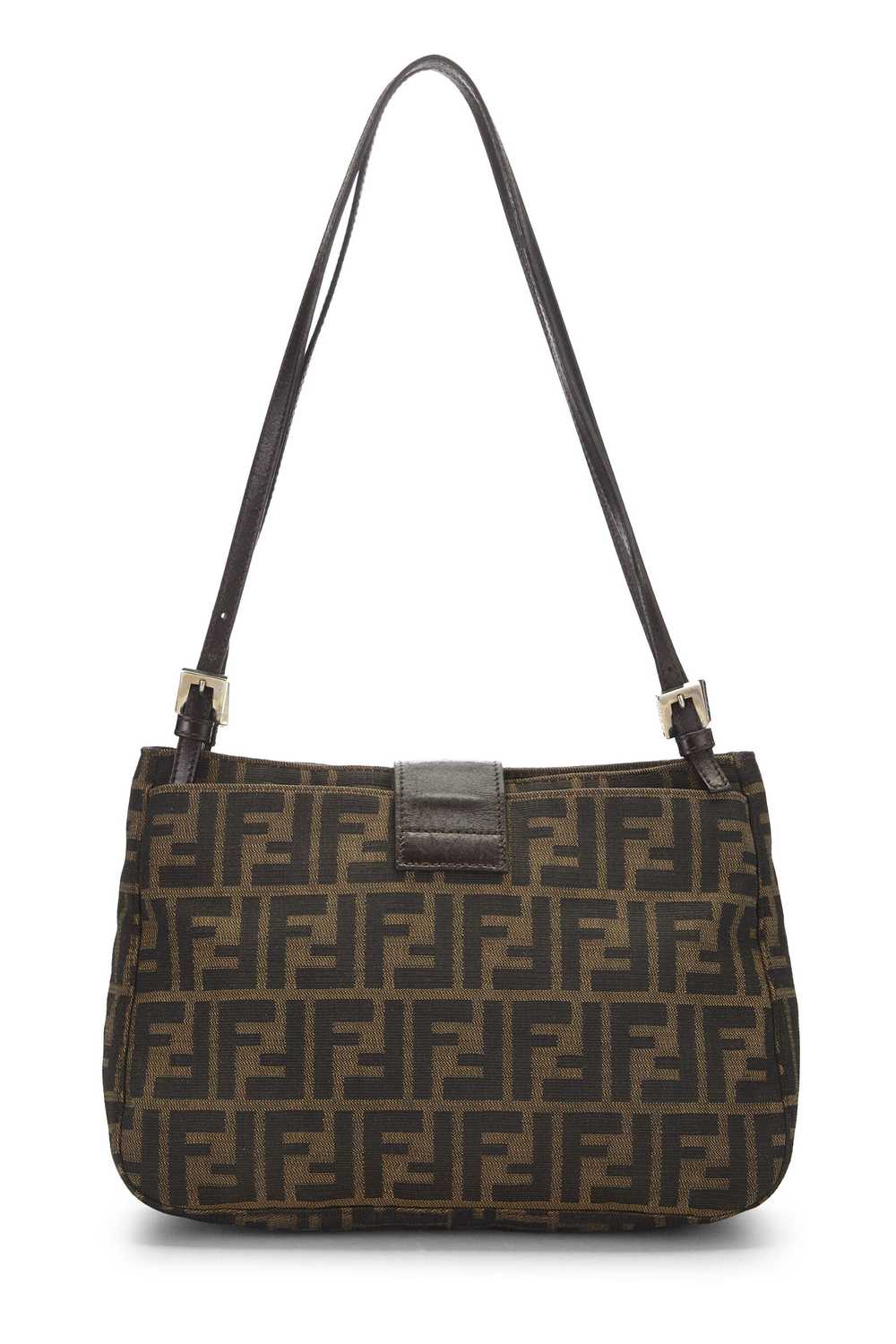 Brown Zucca Canvas Shoulder Bag Send in SMS Send … - image 4