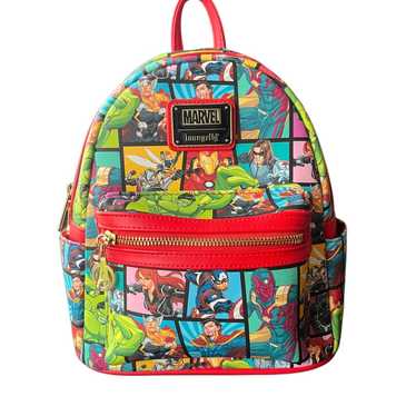 Loungefly Marvel Comic Strip shops Slouch Backpack