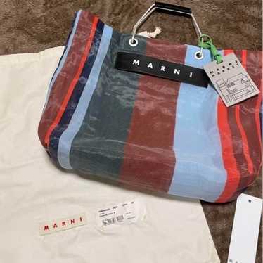 MARNI Stripe Tote Bag