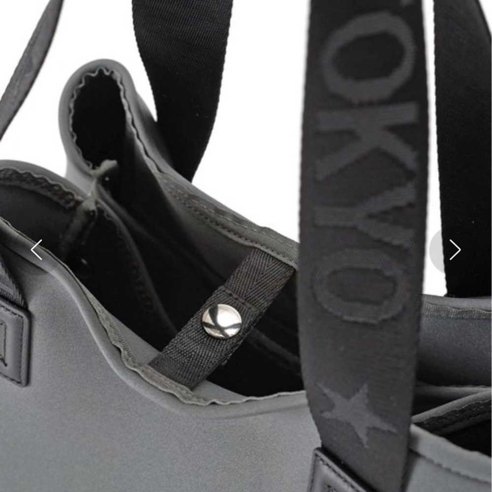 CONVERSE TOKYO Logo Handle Neoprene Tote Gray - image 9