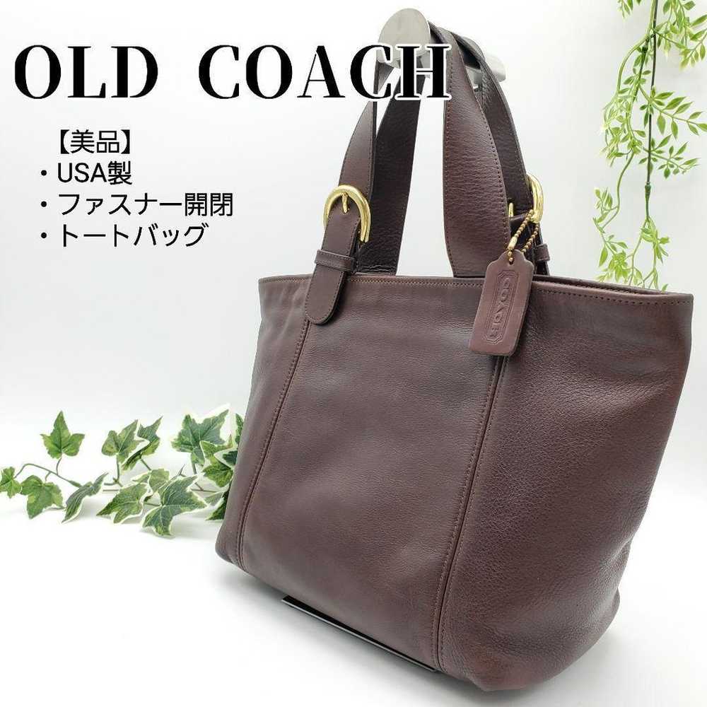 【Beautiful Condition】OLD COACH Coach USA Made Gra… - image 1