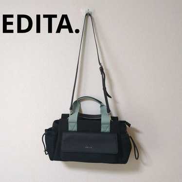 【Like New】 edita Shoulder Bag Long Black