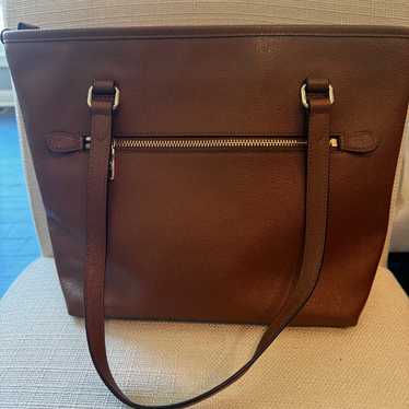 Coach Purse brown leather - image 1