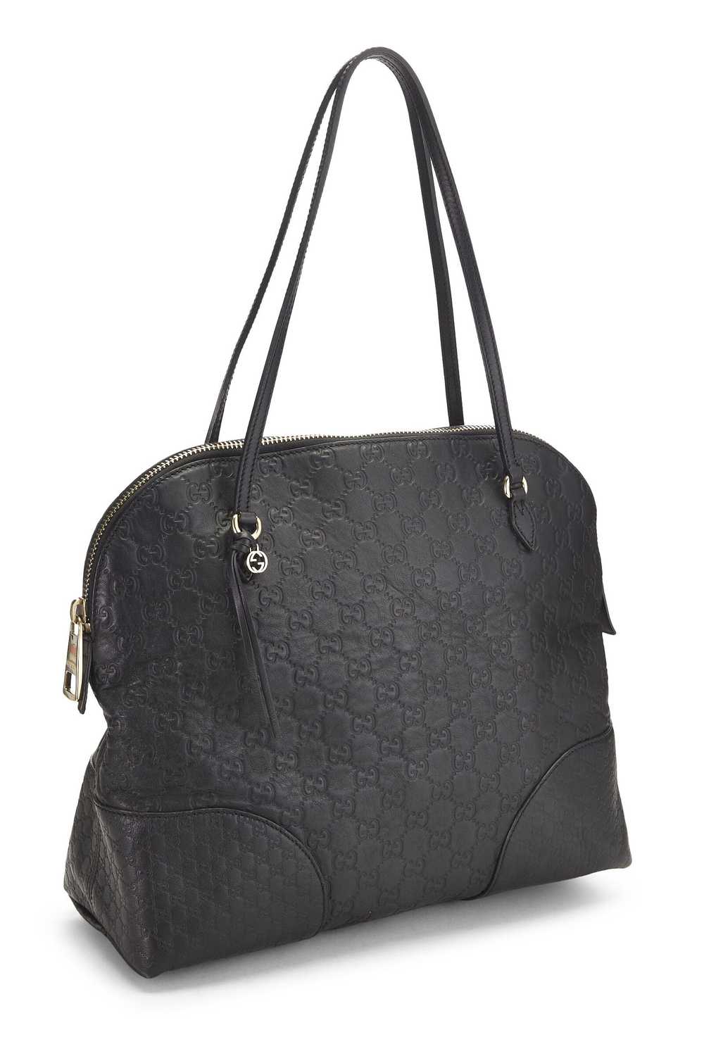 Black Microguccissima Leather Bree Tote Send in S… - image 2