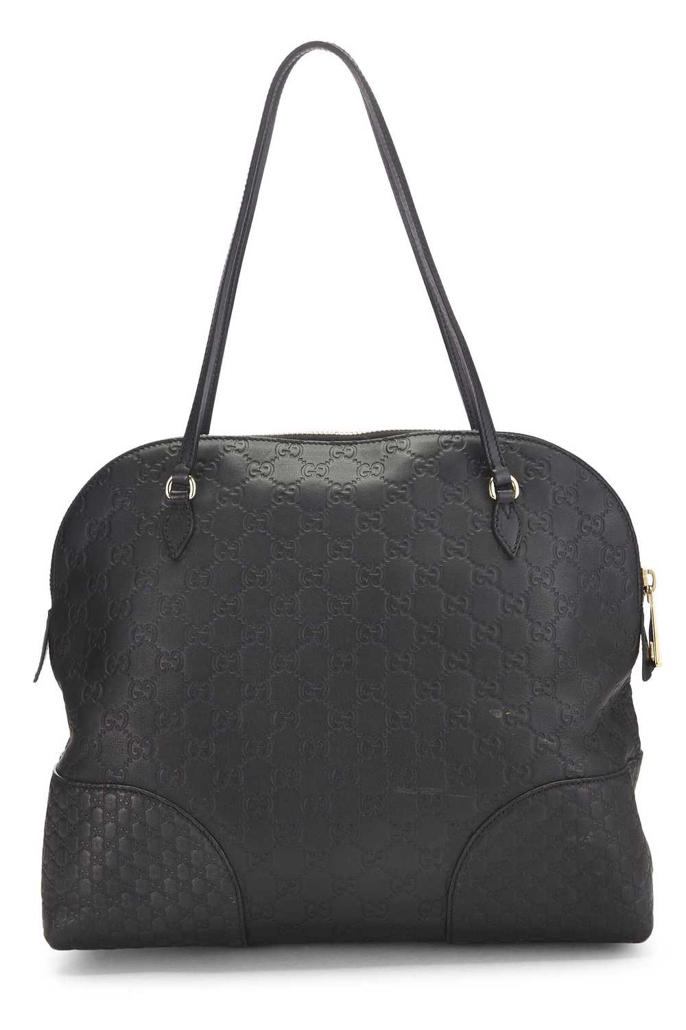 Black Microguccissima Leather Bree Tote Send in S… - image 4