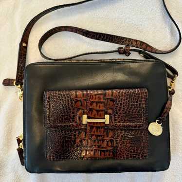 Brahmin crossbody purse/tablet bag