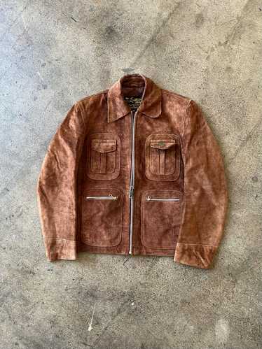 1970s Sears Brown Suede Jacket