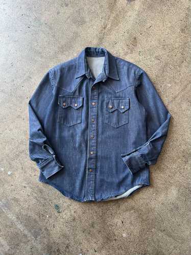 1970s Western Denim Shirt