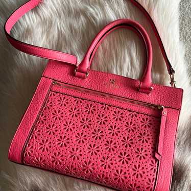 Pink Kate spade leather purse