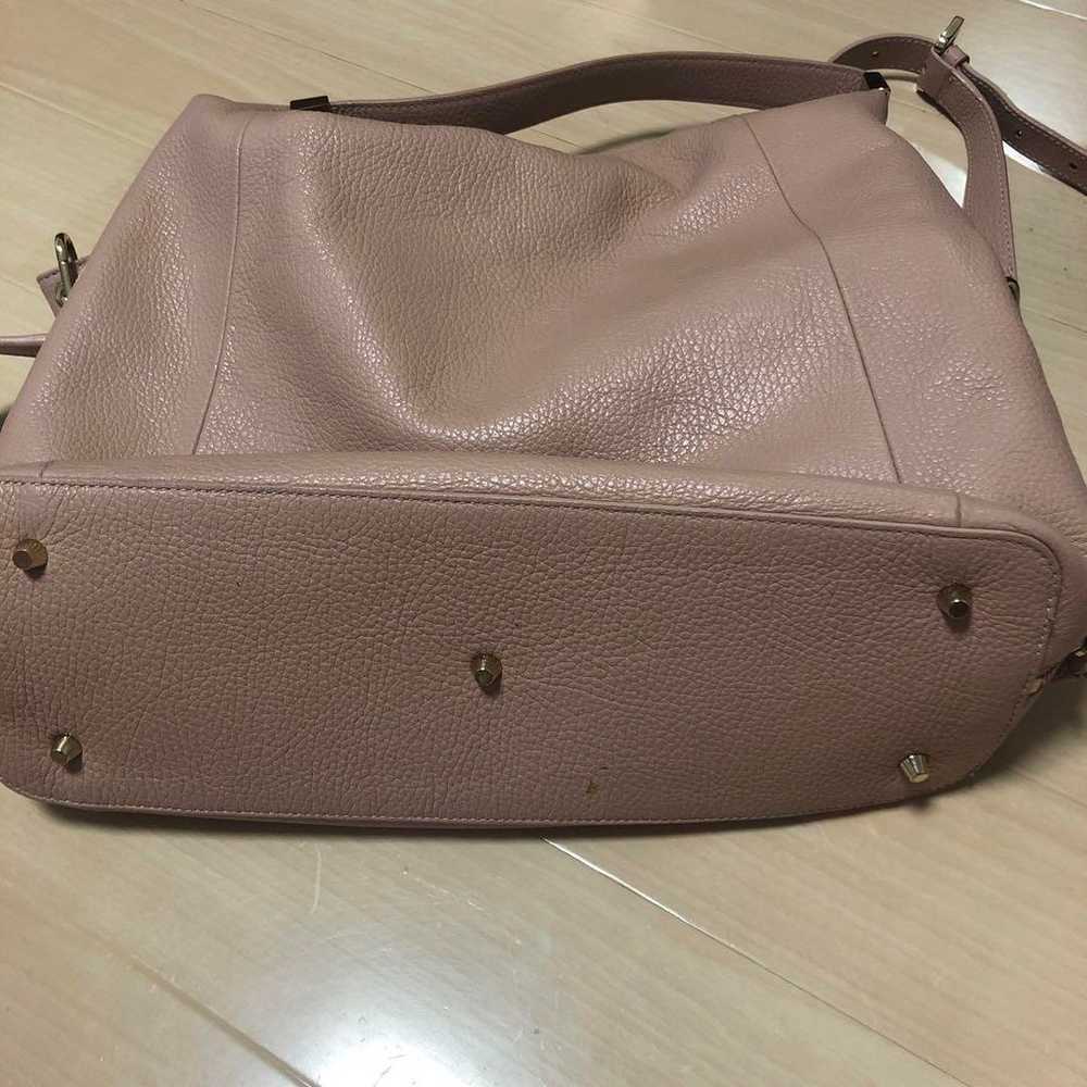 【Genuine Product】FURLA Pink Elizabeth Leather Sho… - image 9