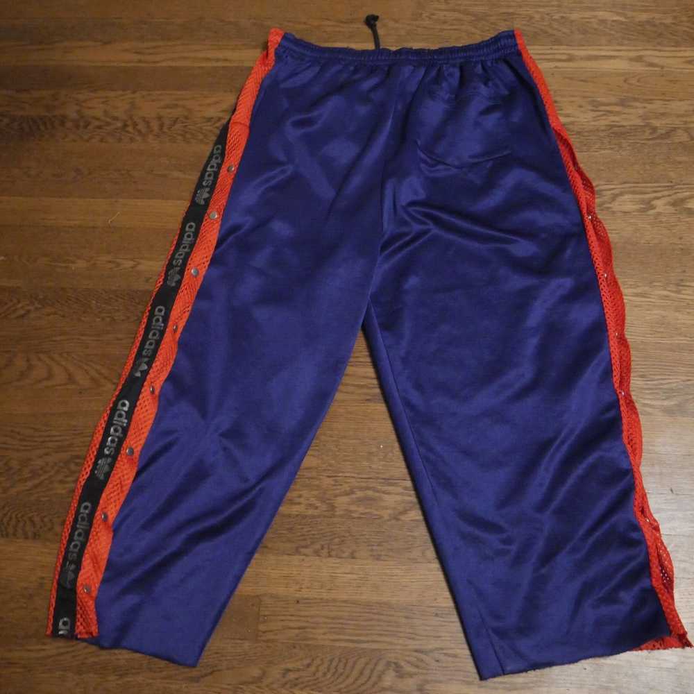 Adidas Vintage Adidas Track Pants Mens Tear 34" B… - image 11