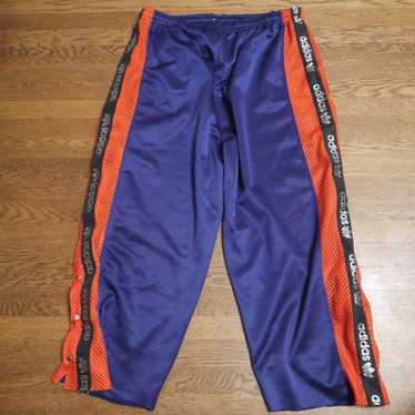 Adidas Vintage Adidas Track Pants Mens Tear 34" B… - image 1