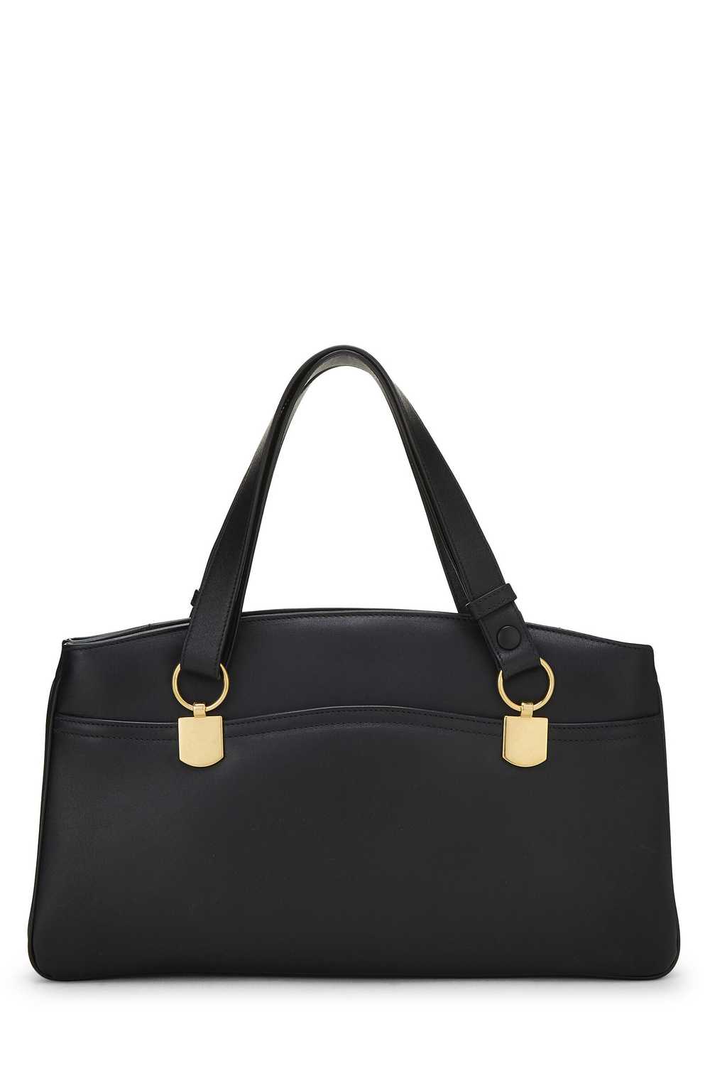 Black Leather Arli Shoulder Bag Send in SMS Send … - image 4