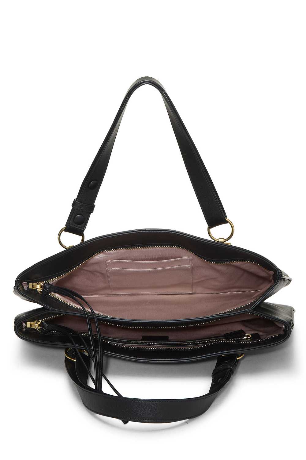 Black Leather Arli Shoulder Bag Send in SMS Send … - image 6