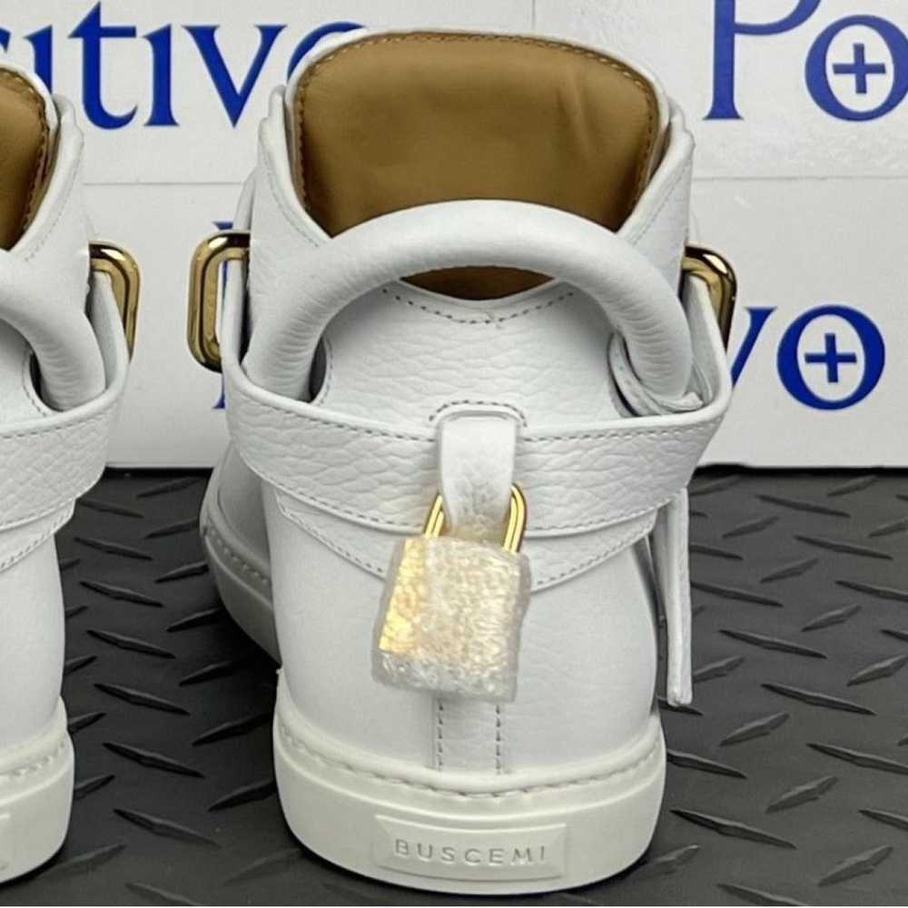 Buscemi Leather trainers - image 10