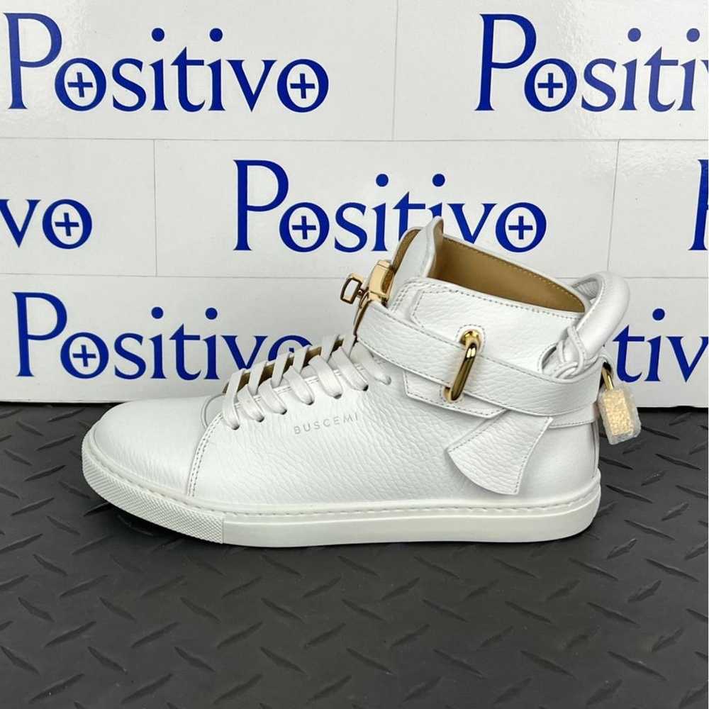 Buscemi Leather trainers - image 2