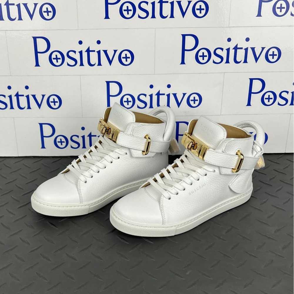 Buscemi Leather trainers - image 3