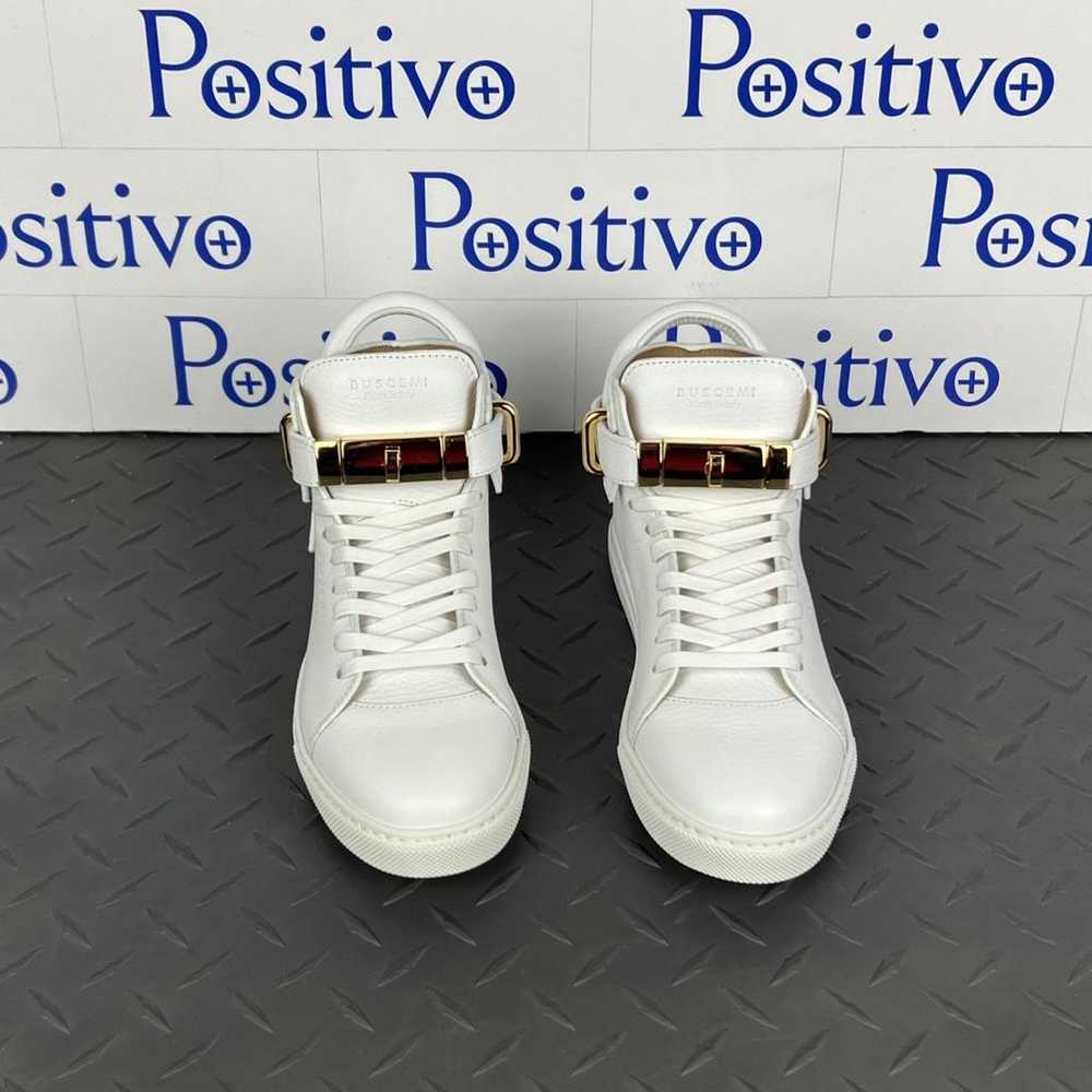 Buscemi Leather trainers - image 4