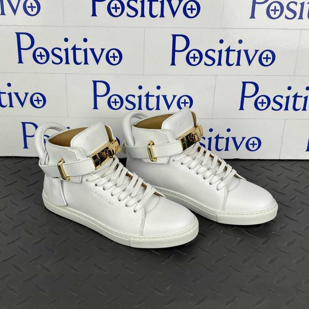 Buscemi Leather trainers - image 5