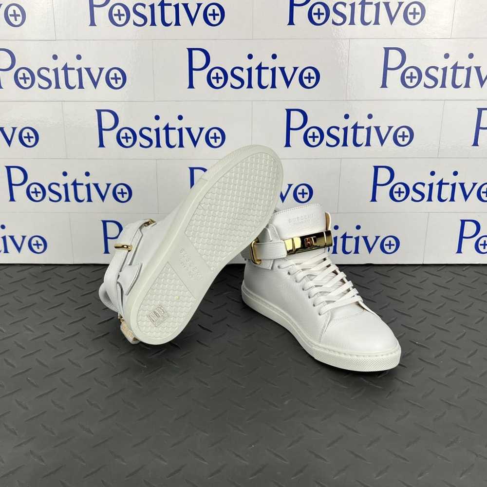 Buscemi Leather trainers - image 7