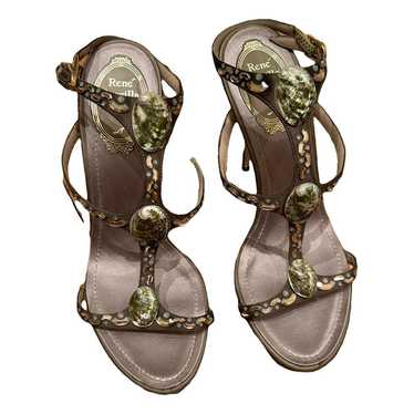 Rene Caovilla Cloth sandal - image 1