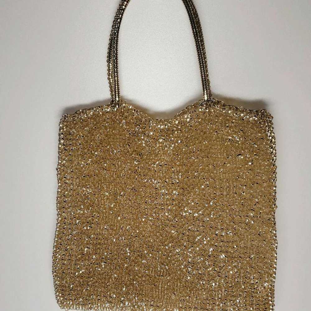 Anteprima Square Large Wire Bag Silver Gold - image 2