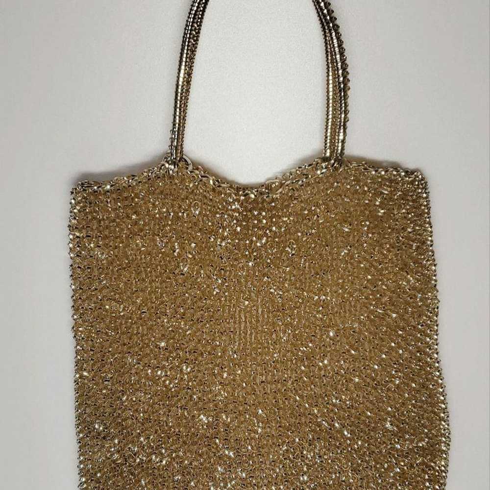 Anteprima Square Large Wire Bag Silver Gold - image 3