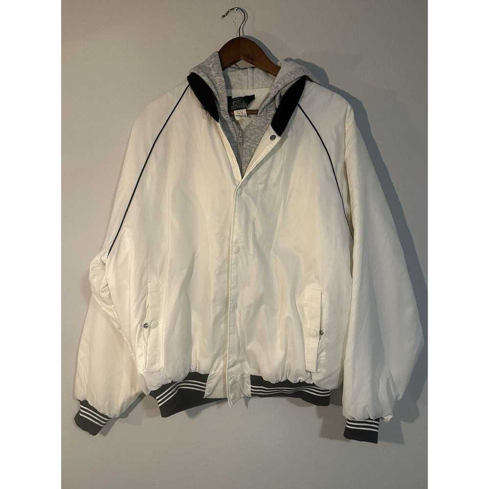 Bass Pro Shops VTG Bass Pro Shops Jacket White Ho… - image 2