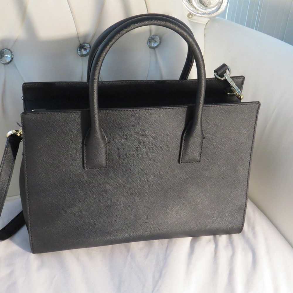 Kate Spade Black Leather Satchel Cameron Street C… - image 10