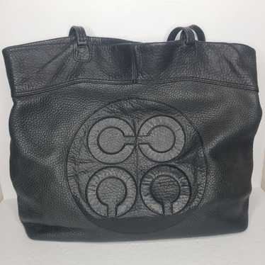 On sale Coach Black Julia Tote Shopper 15013