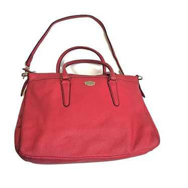 Coach Hot Pink Morgan Satchel Handbag