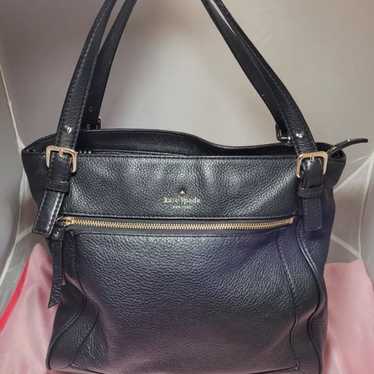 Kate Spade Cobble Hill Black Pebble Leather Bag - image 1