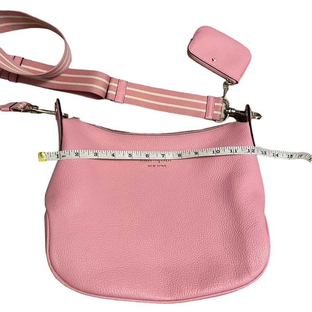 Kate Spade Rosie Pebbeled Leather Pink Crossbody … - image 5