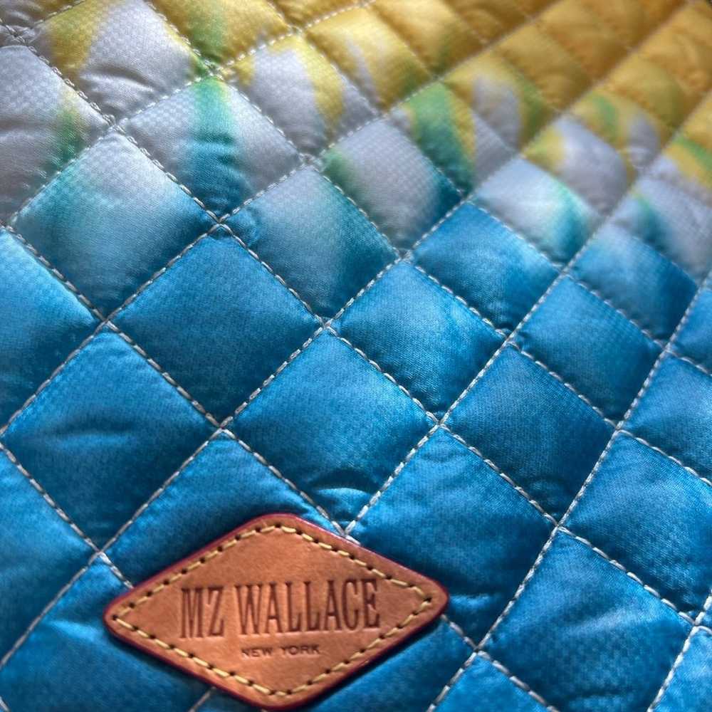 MZ Wallace quilted  ombré  clutch /pouch/make up … - image 11