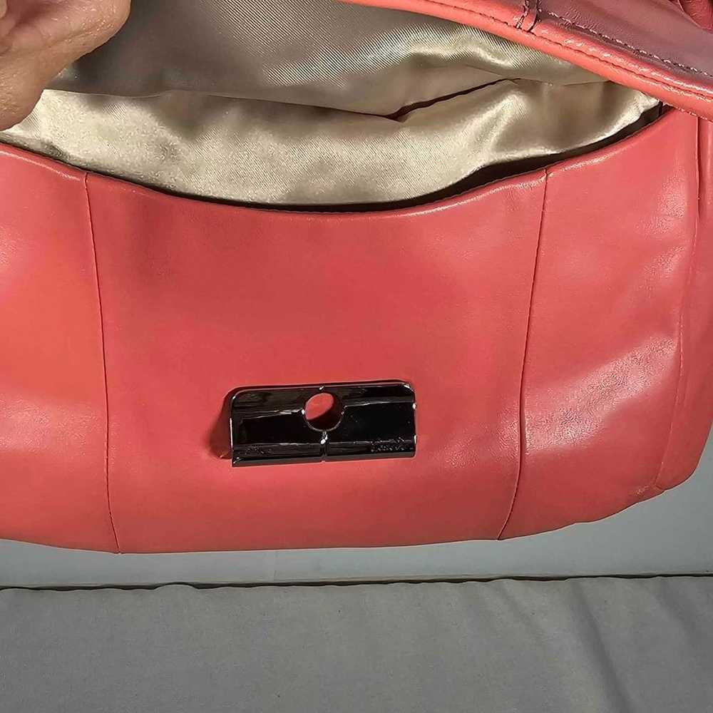 Coach Kristin Pink - Rose / Coral Leather Hobo Sh… - image 4