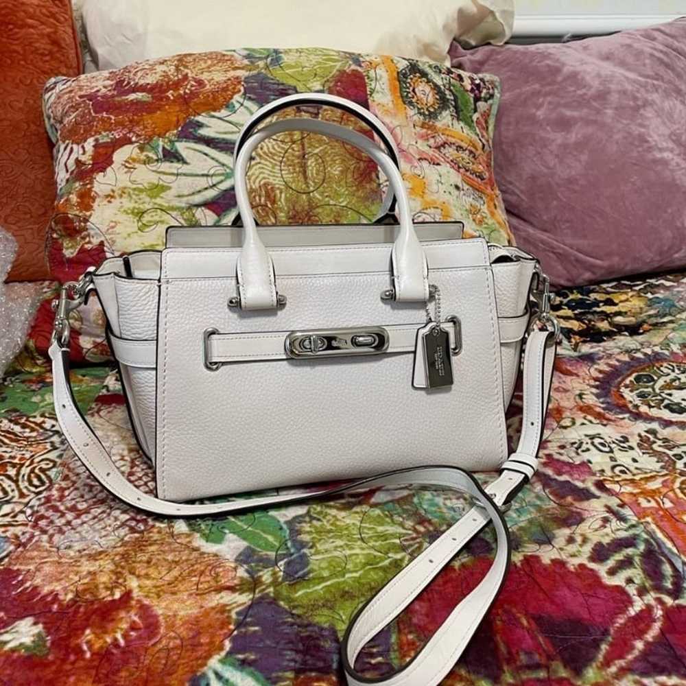 Coach Swagger Bag 27 chalk/silver - image 1