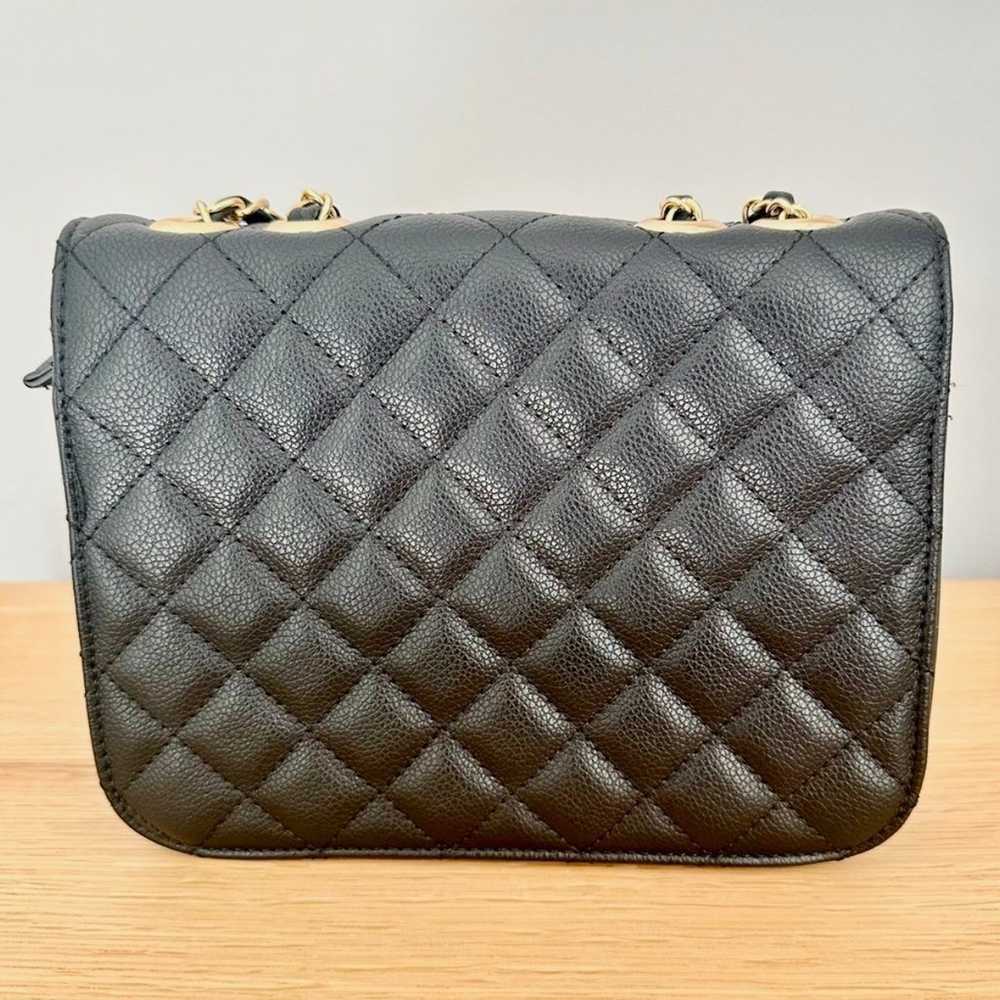 Popular, Never out of style — black quilted purse… - image 3