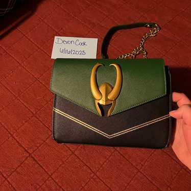 *Rare* Loki Loungefly store Barrel Purse With Matching Wallet