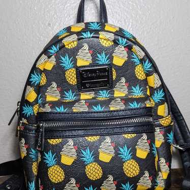 Loungefly Dole Whip Pineapple Swirl Backpack - image 1