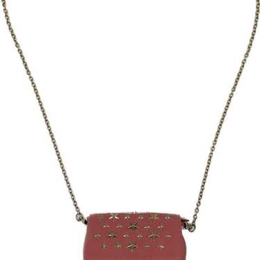 JIMMY CHOO Star Studded Shoulder Chain Shoulder Ba