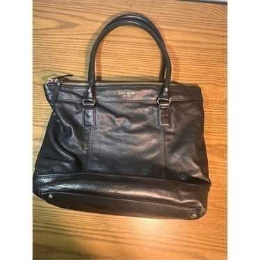 Kate Spade Black Genuine Leather tote bag