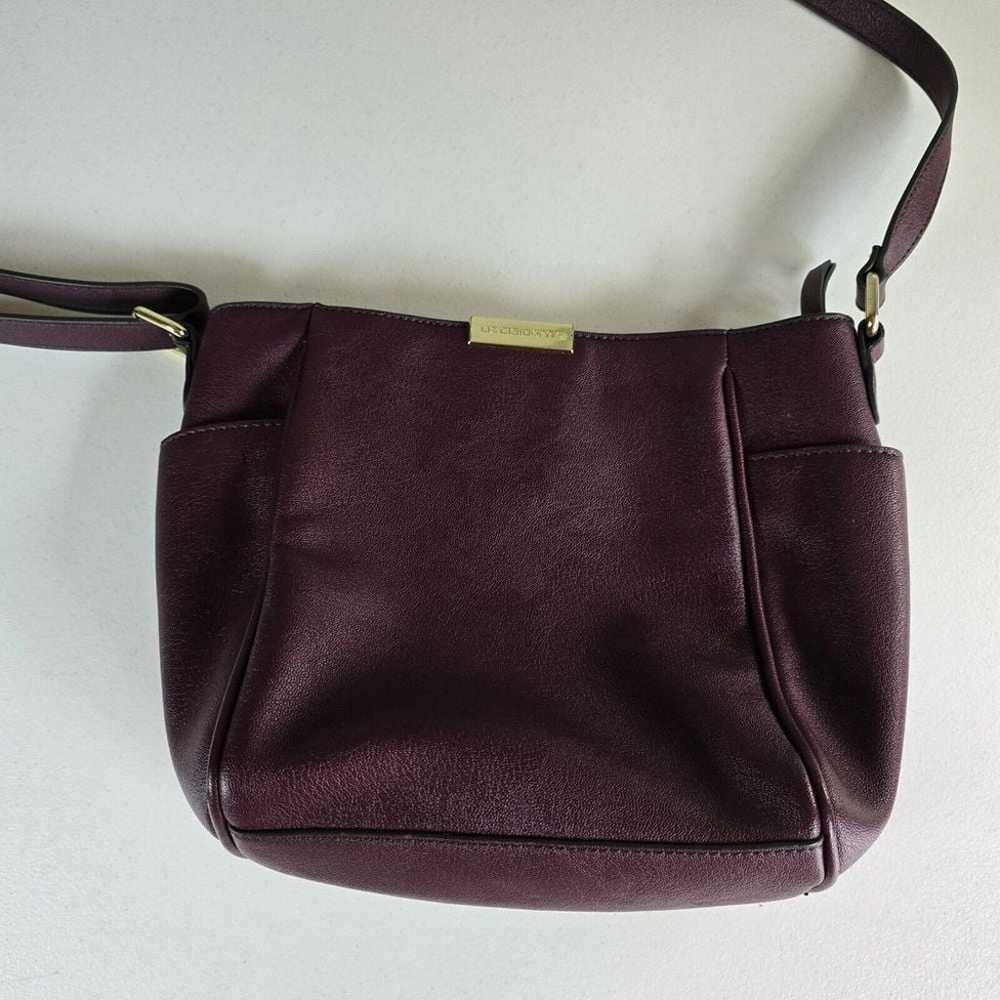 Liz Claiborne Genuine Handbag Purse With Strap - image 1