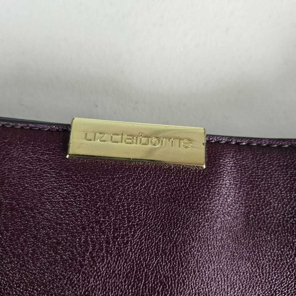 Liz Claiborne Genuine Handbag Purse With Strap - image 3